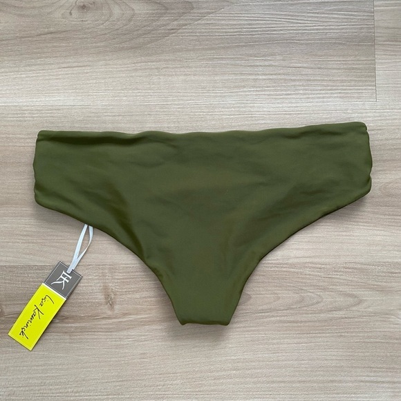 NEW LK Montecito Swimsuit Bottom Olive Medium - Picture 10 of 11